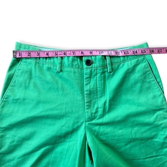 Banana Republic Men’s Tennis Green Classic Chino Shorts, Size 30 - Picture 6 of 7